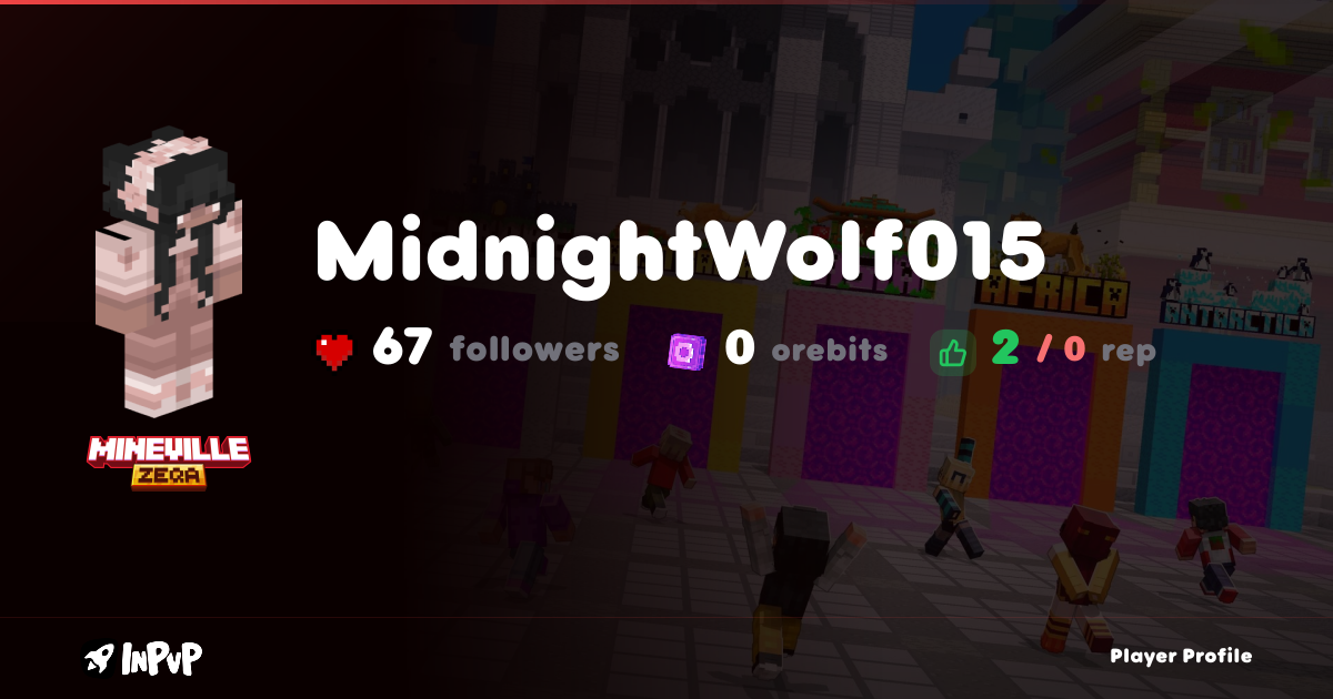 MidnightWolf015 - Mineville Zeqa Profile | Mineville Zeqa